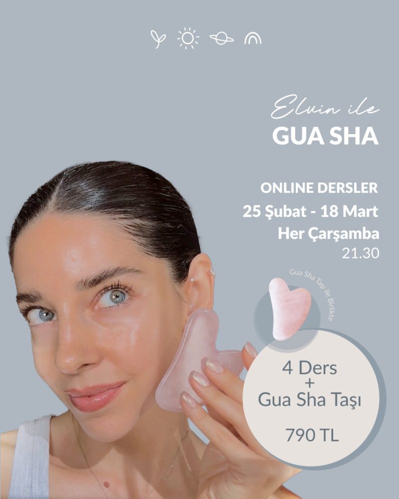 Gua Sha Dersleri + Gua Sha Taşı